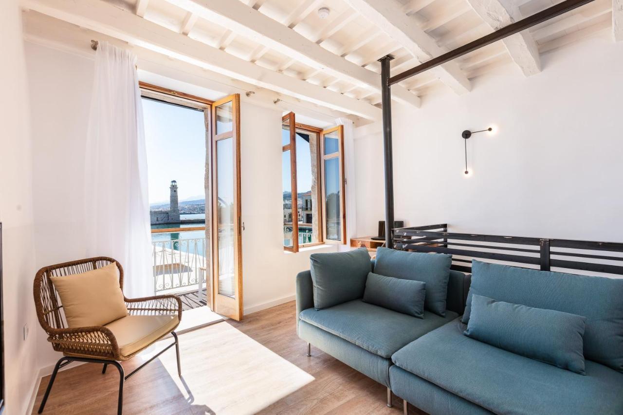 Anne Apartment, At The Venetian Port Of Rethimno! 外观 照片